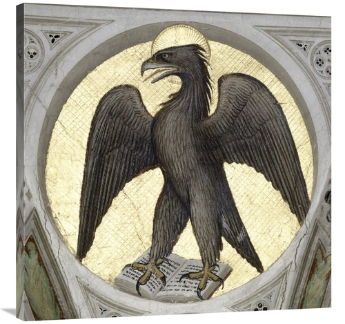 Global Gallery GCS-278558-36-142 36 in. Saint John As An Eagle Art Pri