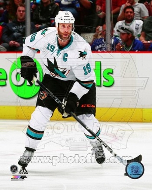 Photofile PFSAAQM04801 Joe Thornton 2013-14 Action Sports Photo - 8 x 