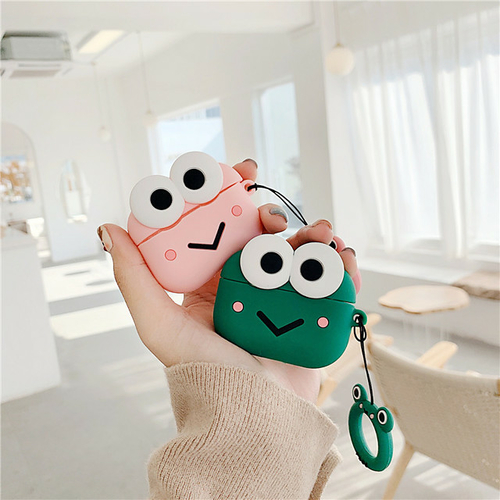 Cute Cartoon Frog AirPods Pro Headphone Case