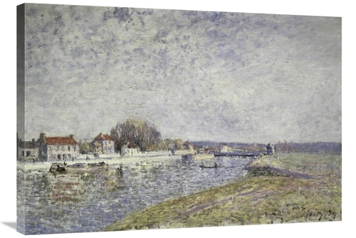 Global Gallery GCS-280069-36-142 36 in. Le Barage, Canal du Loins 