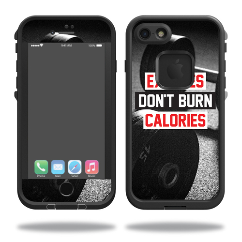 MightySkins LIFIP7-Burn Calories Skin for Lifeproof iPhone SE 2020 7 &