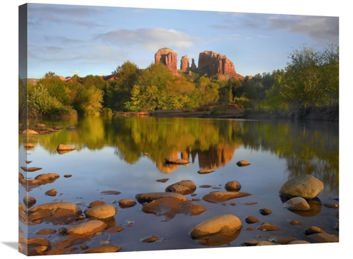 Global Gallery GCS-395970-2432-142 24 x 32 in. Red Rock Crossing, 