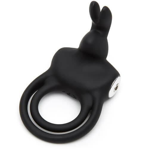 Happy Rabbit Couples Stimulating USB Rechargeable Rabbit Love Ring