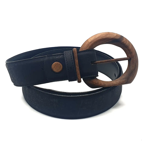 Luxury Wood Belt Zion Heart 415