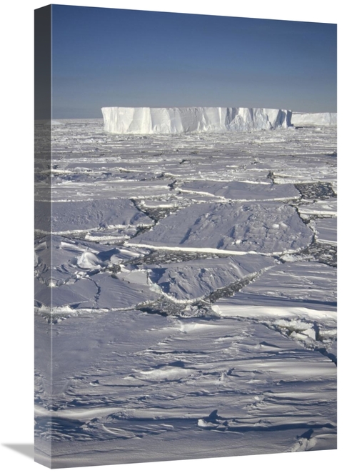 Global Gallery GCS-451329-1624-142 16 x 24 in. Tabular Icebergs Among 