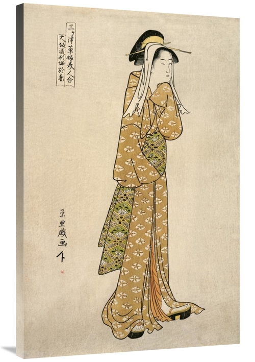 Global Gallery GCS-266269-40-142 40 in. The Streetwalker Okane Art Pri