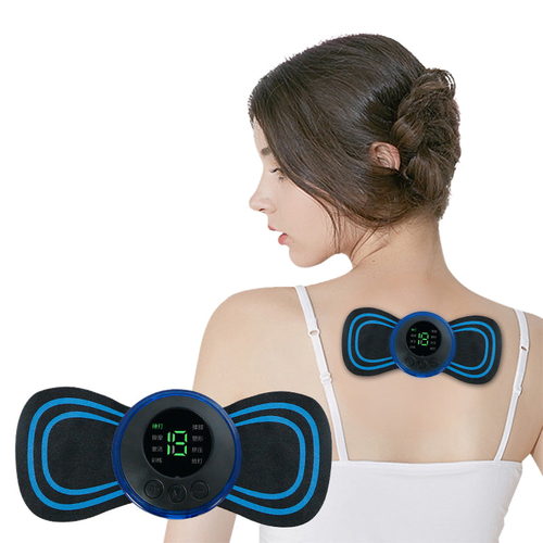 EMS Electric Pulse Neck Massager Cervical Massage Patch Back Sticker M