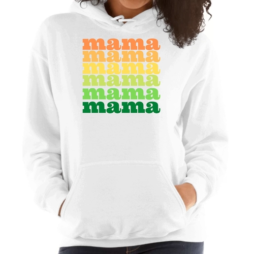 Womens Hoodie - Mama Celebrating Mothers