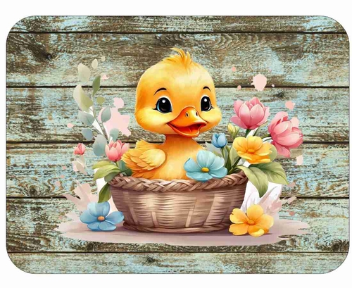 Baby Duckling bird Art Mouse Pad Classic  7 x 9