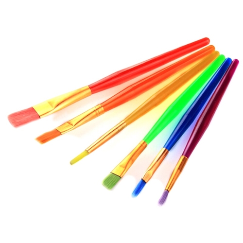 6 Pcs/Set Art Painting Brushes Acrylic Watercolor