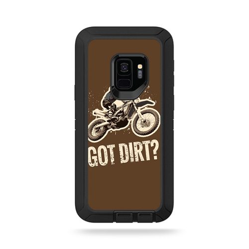 MightySkins OTDSGS9-Got Dirt Skin for Otterbox Defender Galaxy S9 - Go