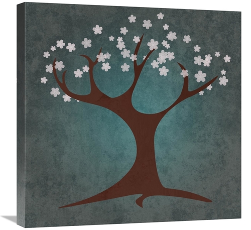 Global Gallery GCS-398818-2424-142 24 x 24 in. Tree Spring Art Print -