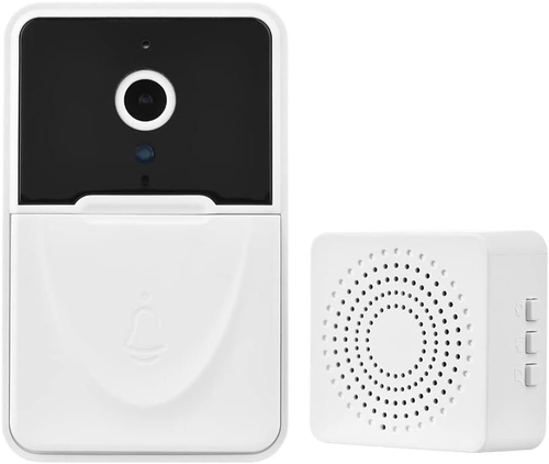 Self-Power Wireless Doorbell - IP44 Waterproof, No Battery Required,