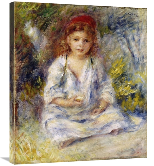 Global Gallery GCS-267129-30-142 30 in. Little Algerian Girl Art Print