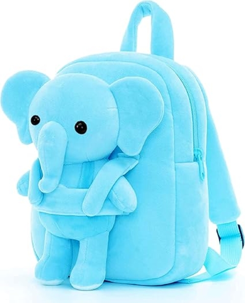 Animal Velvet Plush School Backpack