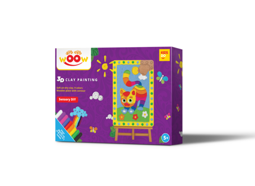 3D Clay Painting. CAT