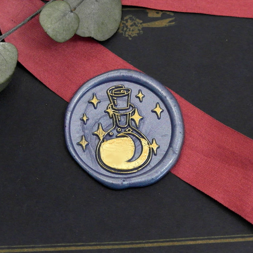 Drift Bottle Metal Stamp / Wedding Wax Seal Stamp