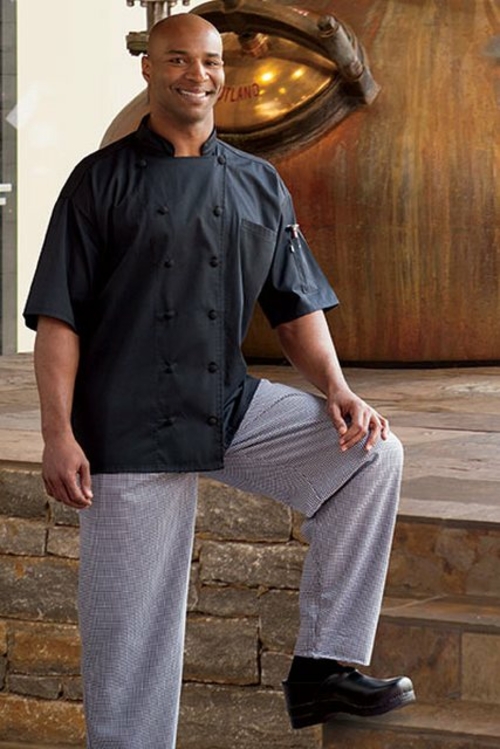 Traditional Chef Pant in Houndstooth - XLarge