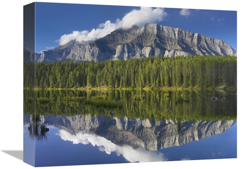 Global Gallery GCS-397120-1216-142 12 x 16 in. Mount Rundle & Boreal F