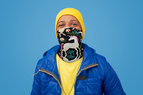 Neck Gaiter/Balaclava/Magic Scarf Headband & Face Mask (Unicorn )