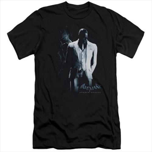 Batman Arkham Origins-Black Mask - Short Sleeve Adult 30-1 Tee, Bl