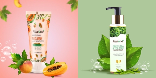 Combo Of Apricot & Papaya Radiance Boost Face Wash, 100 Ml And Green