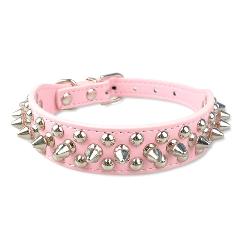 Studded Dog Collar Cool Rivets Spiked