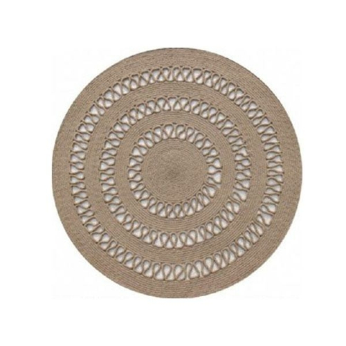 Dotti Saskia Round Taupe Rug