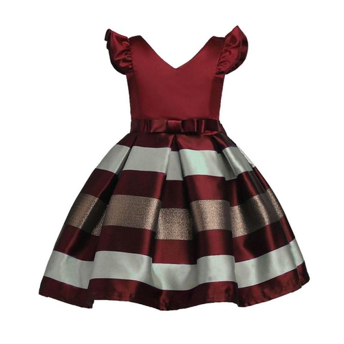 Toddler Kids Baby Girl Clothes Bowknot Wedding