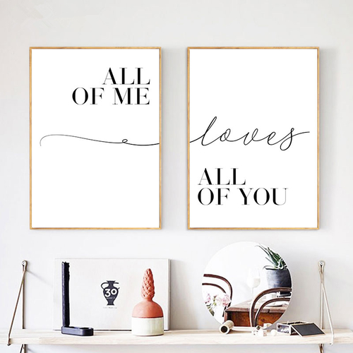 Scandinavian Black And White Motivational