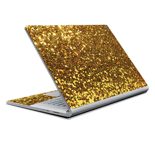 MightySkins MISURFB215-Gold Dazzle Skin for 15 in. 2018 Microsoft Surf