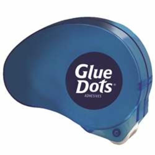 Dot N Go GD118 Permanent Glue Dots Dispenser, Blue - Case of 6