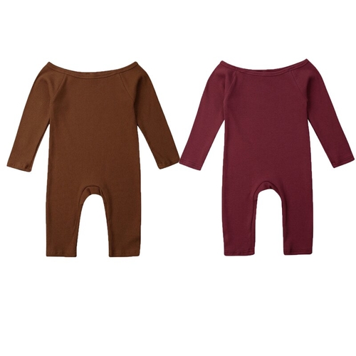 2019 Toddler Baby Girls Autumn Rompers Long Sleeve