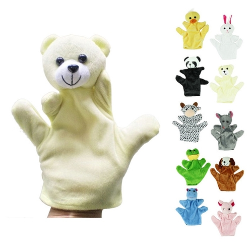 Fingerpuppen Dino Marionnette Bebe Sock Hand Glove