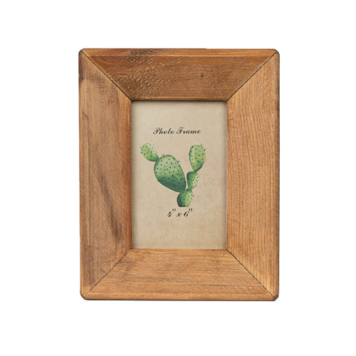 Recycled Wood Photo Frame, Medium