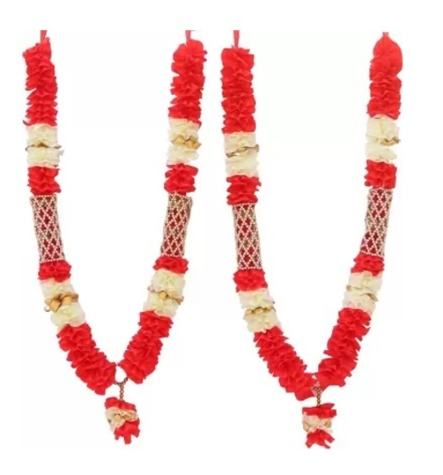 Handmade Artificial traditional Jai Mala/Wedding Garland|Groom & Bride