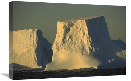 Global Gallery GCS-452847-1624-142 16 x 24 in. Broken Tabular Icebergs