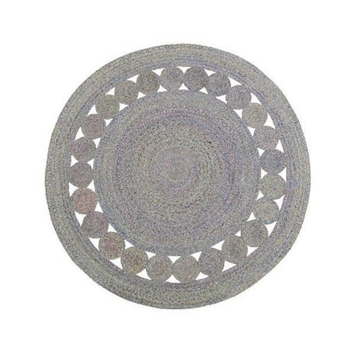 Kristi Round Multi Polyester Rug
