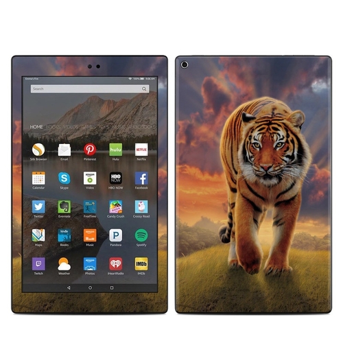 DecalGirl AKHD19-RISINGTIGER Amazon Kindle Fire HD 10 2019 Skin - Risi