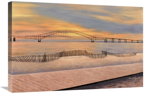 Global Gallery GCS-393949-2030-142 20 x 30 in. Captree Sunset Art Prin