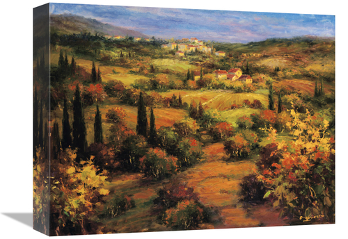 Global Gallery GCS-132446-1216-142 12 x 16 in. Umbria Panorama Art Pri