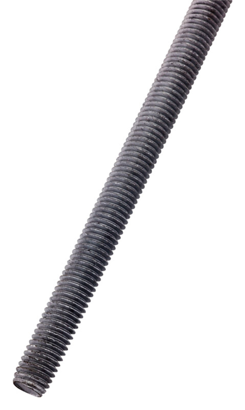 National Hardware 5001710 0.5 x 24 in. Steel Threaded Rod, Assorte