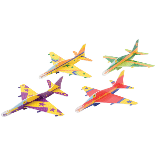 US Toy 4483 Block Mania Gliders - Pack of 12