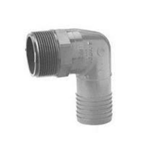 Lasco Fittings PV1413005 0.5 in. Insert Male Pipe Thread 90 deg Elbow