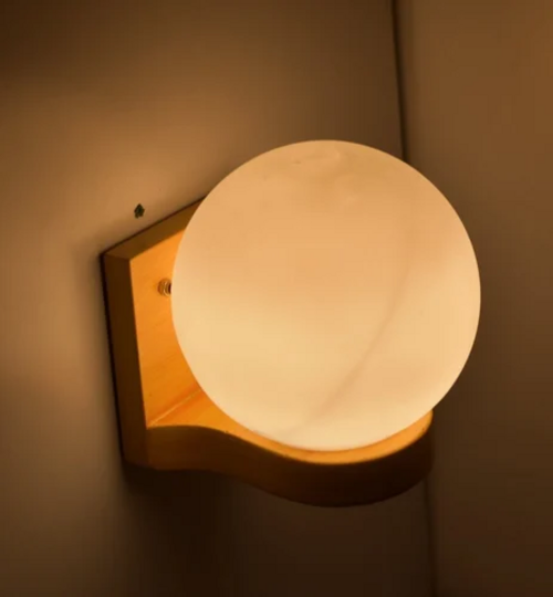 Surface Mounted Glass Night Lamp