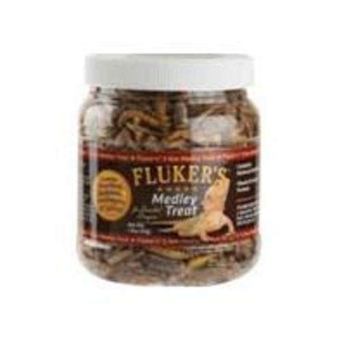 FLUKERS-72021 Bearded Dragon Medley Treat  1.8 oz.