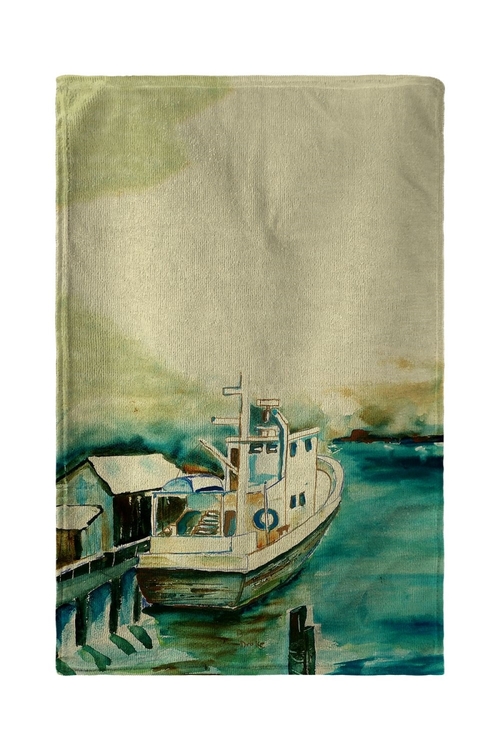 Betsy Drake BT932 Oyster Boat Beach Towel - 30 x 50 in.