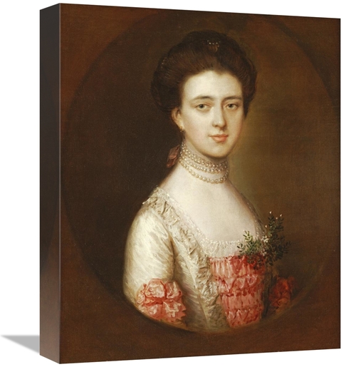 Global Gallery GCS-266353-16-142 16 in. Portrait of a Lady Art Print -