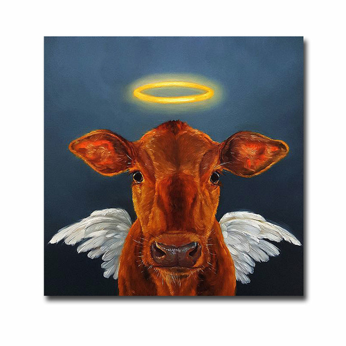 Artistic Home Gallery 3030J564IG Holy Cow by Lucia Heffernan Premium G