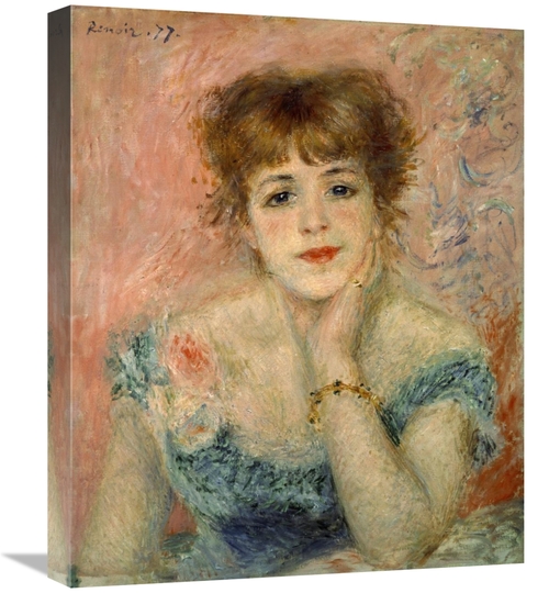 Global Gallery GCS-279667-22-142 22 in. Portrait of Actress Jeanne Sam